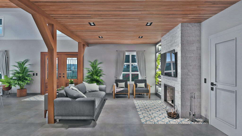 Sala de Estar - Casa ISM