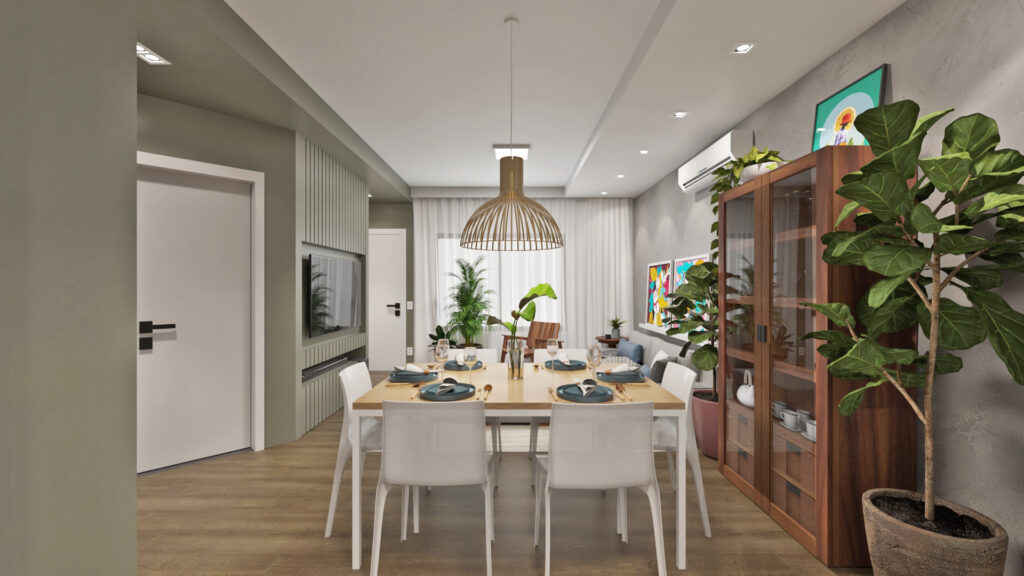 Sala de Estar e Jantar - Casa MEA 2