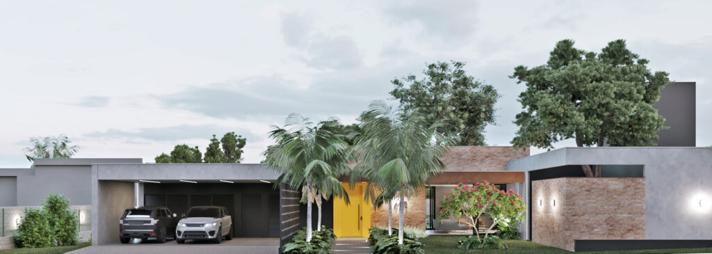 Fachada Interna - Casa RDA