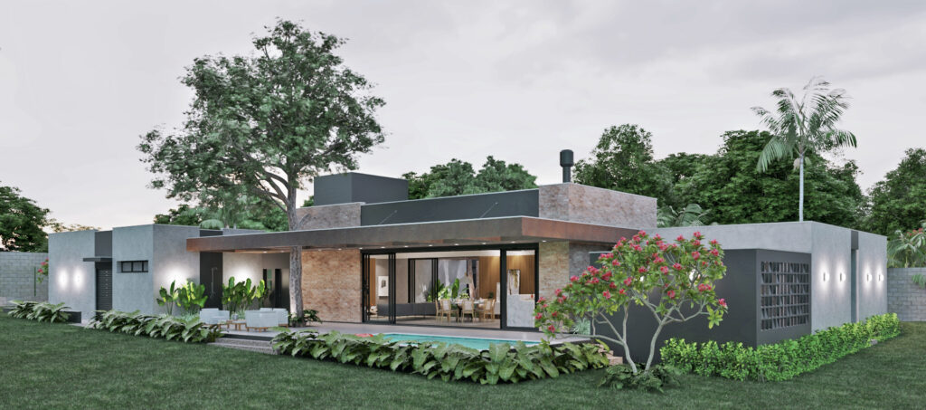 Perspectiva - Casa RDA