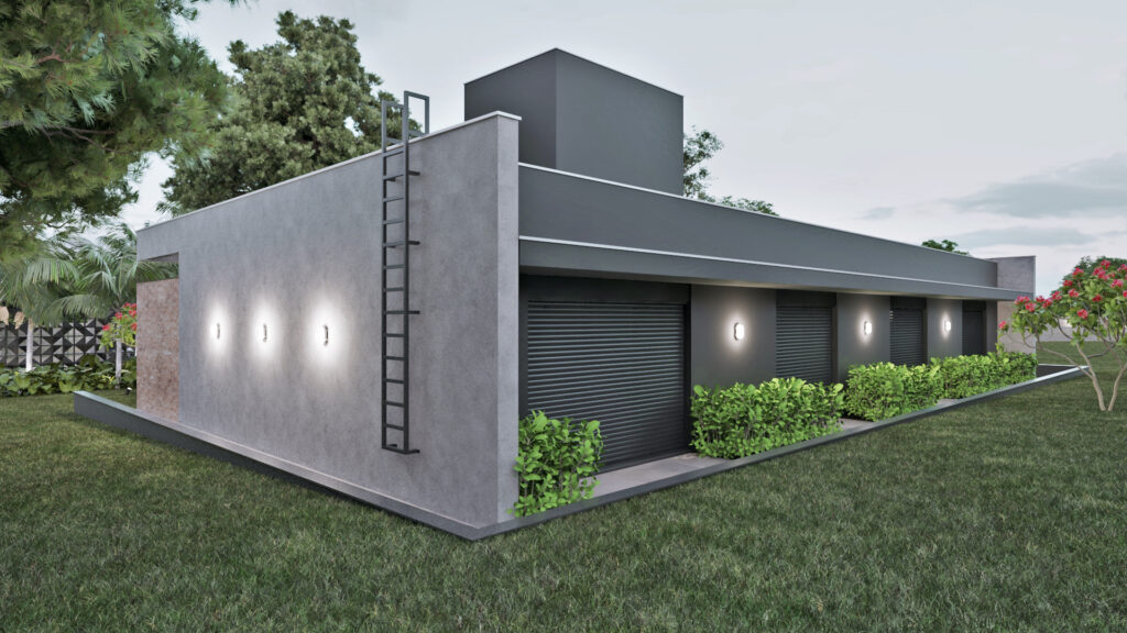 Perspectiva - Casa RDA