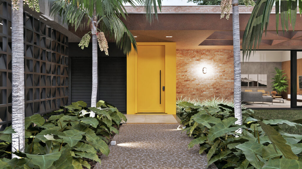 Porta de Entrada - Casa RDA