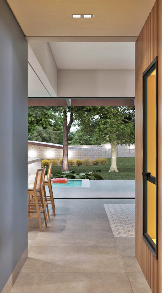 Corredor de Entrada - Casa RDA