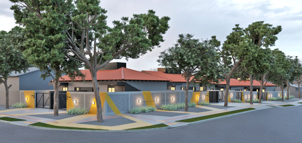 Perspectiva - Kitnet Dourados