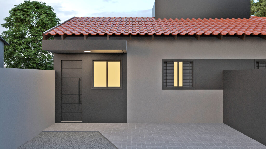 Frente - Kitnet Dourados