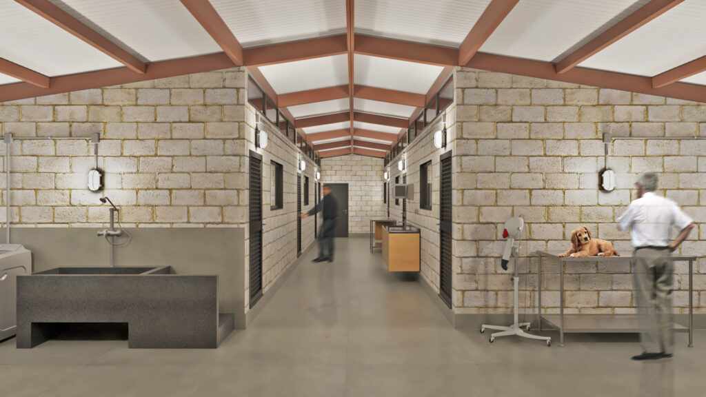 Interior - Canil e Gatil RDA